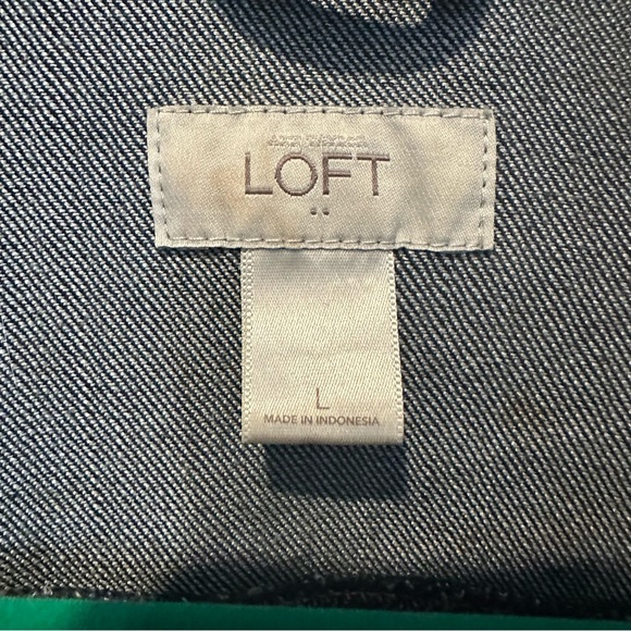 Jean vest, size L - Picture 3 of 6